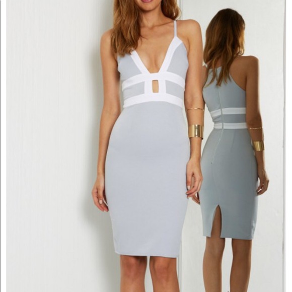 Runaway Dresses & Skirts - Runaway The Label Periwinkle & Black Dress 💙